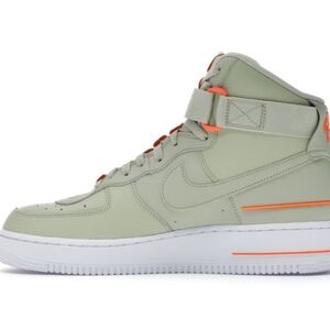 Nike Air Force 1 high duel air olive orange